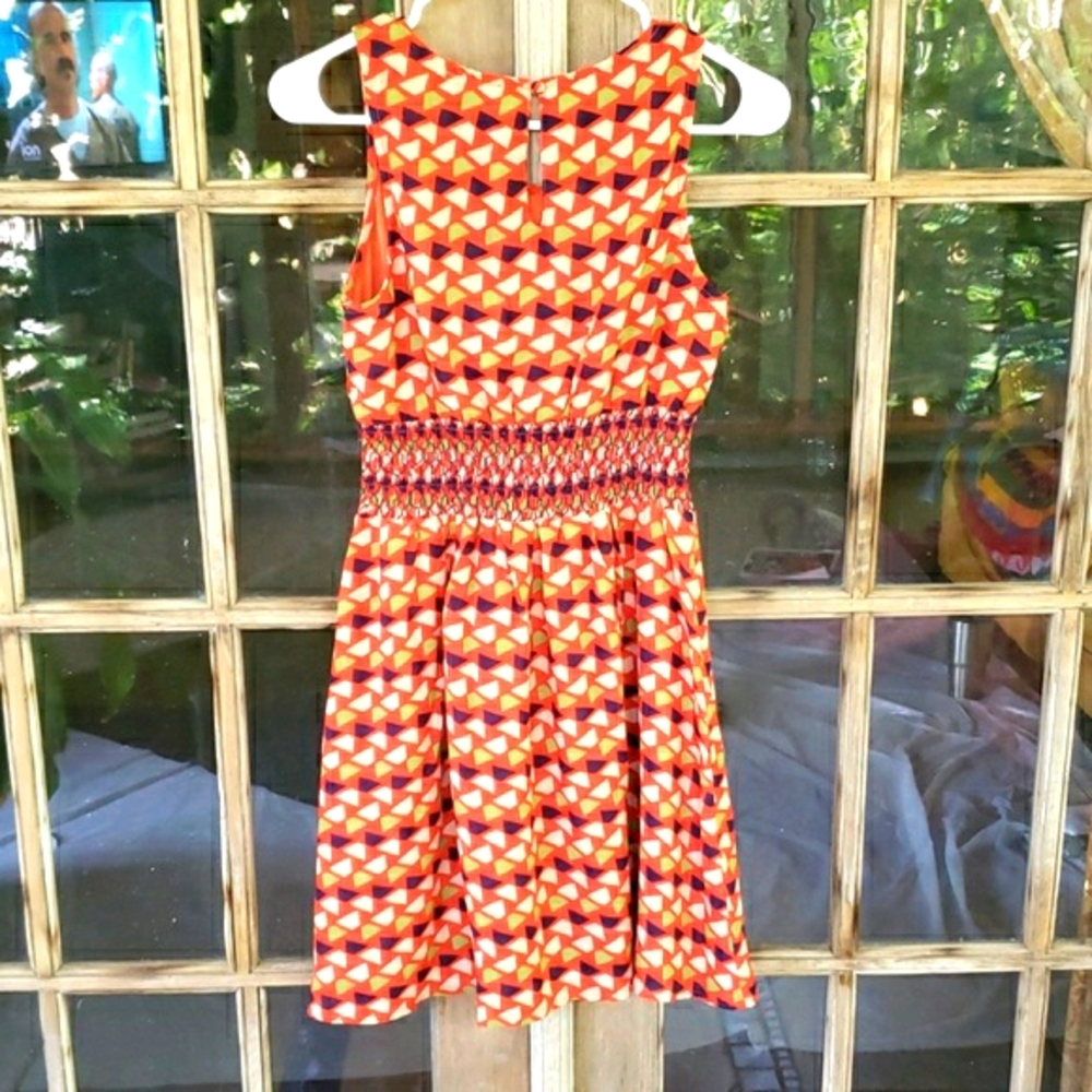 Doe & Rae Lined Empire  Waist Dress - Picture 3 of 5